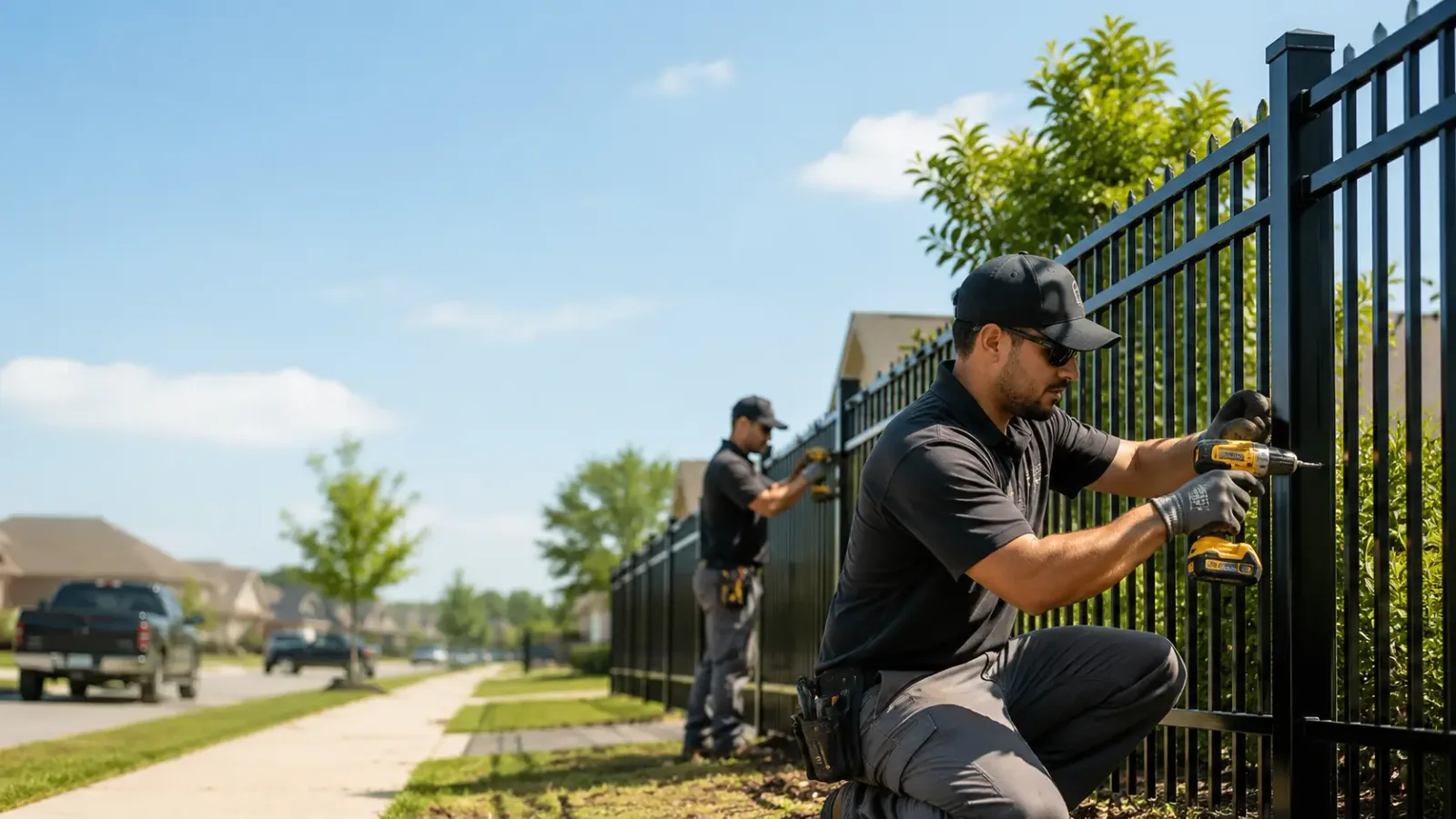 Metal Fence Installation in Patoka, IN